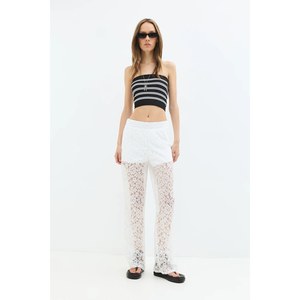 Pantalones Casuales de Cintura Alta para Mujer, Talla XL, Transpirables, de Lona, Cómodos, de Cintura Media, para Usar en la Oficina - Product Image 1