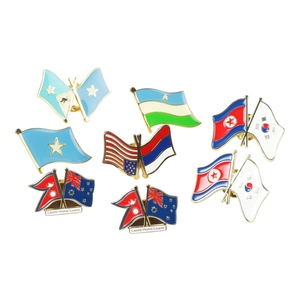 Pin de Solapa Esmaltado con Bandera Magnética de Estados Unidos, Canadá, México y Tailandia, Fabricante de Broches de Equipo Nacional, Insignia de Metal Artesanal - Product Image 1