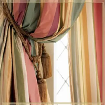 CURTAIN OF SILK (Embroided Drapes)