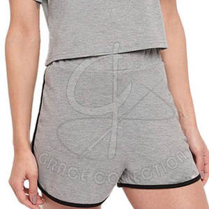 Créez Votre Propre Ensemble de Survêtement d'Été pour Femme : T-shirt à Manches Courtes et Short 100% Coton avec Détails Perforés et Marque Privée - Product Image 6