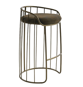 Taburete de metal de alta calidad de diseño moderno más vendido para decoración del hogar para uso escolar en el dormitorio de entrada - Product Image 4