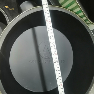 Zigzag Design Europe Style Os Incrustation Pot De Fleur Intérieur Extérieur Jardin Décor Pots & Jardinières pour Produits Offre Spéciale - Product Image 3