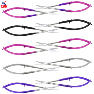 Premium Stainless Steel Spring <b>Scissors</b> Professional Precision Cutting Tool Custom OEM Manufacturing - Product Image 6