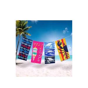 <b>Luxury</b> Design Digital Sand Free Microfibre Tesalate Mandala Waffle <b>Beach</b> <b>Towel</b> with logo Bag Custom Print Bathroom Sets - Product Image 5