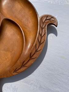 Assiette et bol en bois faits à la main de meilleure qualité Hôtel Ware Restaurant Assiette et plateau en bois naturel Fourniture en gros - Product Image 3