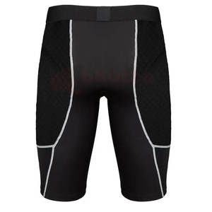 100% matériau respirant fait hommes Compression entraînement accessoires de gymnastique séchage rapide tissu fait hommes Compression Shorts - Product Image 3