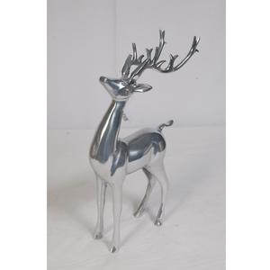 Décoration de Noël renne pour la maison hôtel et restaurant église décoration de Noël argent fini Logo personnalisé en gros - Product Image 1