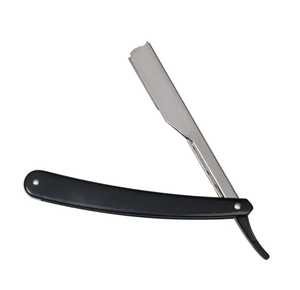 มีดโกนโกนหนวดมีดโกนหนวดสำหรับร้านตัดผมชายด้ามจับทำจากไม้ - Product Image 1