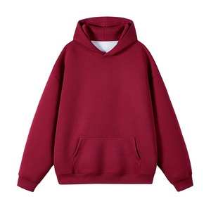 Sudaderas con capucha de gran tamaño unisex con logotipo personalizado de fábrica al por mayor Sudadera con capucha para hombre - Product Image 2