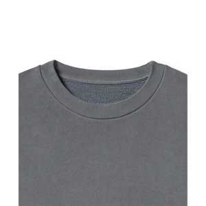 Sweat-shirt pour homme de qualité supérieure, très vendu, blanc, surdimensionné, confortable, lourd, col rond personnalisé, sweat-shirt unisexe court - Product Image 3