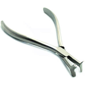 Alicates de ortodoncia dental con cabeza de martillo, alicates traseros de cincha Distal, doblado Niti, Manual de acero inoxidable, certificado MOL - Product Image 1