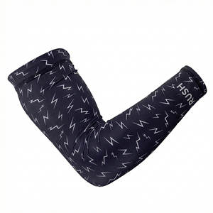 Manchon de compression professionnel personnalisé à prix de gros, protection UV, pour la course, le cyclisme et le basketball - Product Image 5