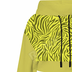 Sudaderas con capucha cortas para mujer, transpirables, ecológicas, de alta calidad, bajo pedido mínimo, muy vendidas, para venta en línea. - Product Image 4