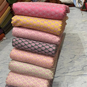 Tela de algodón Jacquard de alta calidad, textil tejido de primera calidad para tapicería y decoración del hogar, pedidos al por mayor personalizados disponibles - Product Image 1