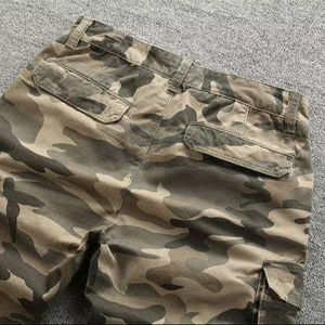 Nuevos pantalones cortos de algodón, pantalones cortos informales holgados con bolsillo Cargo para hombre, pantalones cortos con cordón para Fitness para hombre - Product Image 5