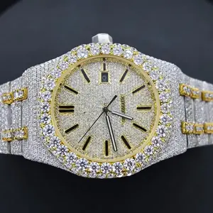 Luxury Watch Manufacturer Iced Out Diamond Watches For Mens From Indian Supplier At Bulk Price From India