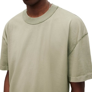 Logo personnalisé t-shirt vintage coton délavé à l'acide t-shirt en gros Mans surdimensionné délavé à l'acide t-shirt - Product Image 1