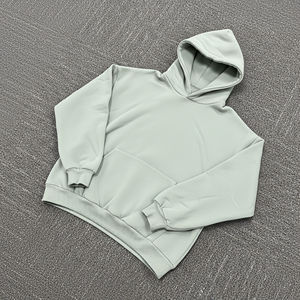 Sweat à capuche pour hommes fabriqué par OEM coupe ample poids lourd surdimensionné hiver tenue décontracté OEM/ODM personnalisé respirant homme basique sweat à capuche - Product Image 5