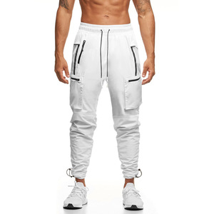 Pantalones Cargo Unisex, Estilo Urbano, Pantalones Utilitarios de Cintura Alta, Multibolsillos, Ajuste Holgado, Proveedor Mayorista con Logotipo Personalizado OEM - Product Image 3