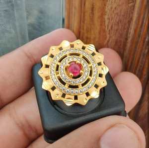 แหวนแฟชั่นแบบปรับได้มีสไตล์ที่ขายดีที่สุดพร้อมดีไซน์หินคริสตัลสำหรับผู้หญิงและเด็กผู้หญิง - Product Image 2