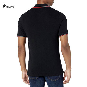 Venta al por mayor personalizada 100% algodón poliéster de alta calidad para la camisa de polo para hombres Casual manga corta Jersey transpirable - Product Image 5