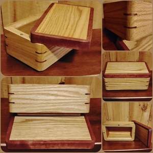 Handmade Wooden <b>Storage</b> <b>Box</b> for <b>Small</b> Items - Product Image 2