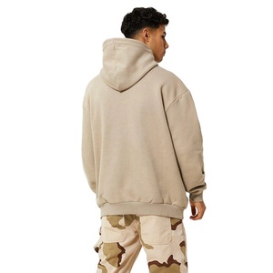 Sweat à capuche surdimensionné à épaules tombantes pour hommes, pull à capuche d'hiver chaud et décontracté pour l'entraînement sportif et le streetwear. - Product Image 2