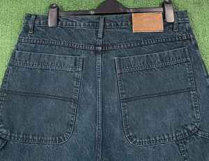 Vintage S Taille Denim Shorts Jeanagers Autre Artisanat Jeans Pantalon Court - Product Image 1