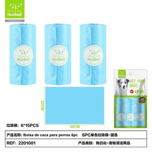 6 Rotoli di Sacchetti per Rifiuti di Cani per lo Smaltimento dei Rifiuti degli Animali Domestici - Product Image 3