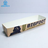 Caja de Comida Rápida para Llevar, Personalizada, Impermeable, con Laminación Mate, Desechable, Ecológica, de Papel Kraft, para Hamburguesas, Pollo Frito