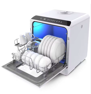 Lavavajillas Portátil de Sobremesa, Mini Lavavajillas con Tanque de Agua Integrado de 5L, Sin Necesidad de Conexión, 6 Programas de Lavado - Product Image 1