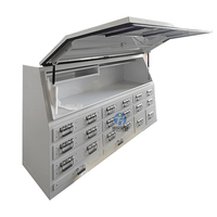 Boîte à outils étanche en aluminium avec tiroirs pour plateau de camions Ute et auvent à ouverture latérale en aluminium Tradesman