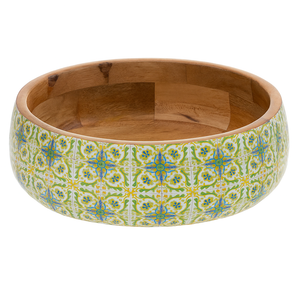 Bol en émail en bois écologique léger de style américain pour les occasions de fête - Product Image 1