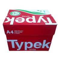 Papel de Copia A4 Blanco Typek de Alta Calidad, 75 g/m², 100% Pulpa de Madera, Blanco Natural, Precios Bajos al por Mayor para Escuelas y Oficinas Corporativas
