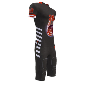 Compre uniformes de fútbol al por mayor uniforme de fútbol americano azul y blanco personalizado para jóvenes para conjuntos de equipos ropa deportiva - Product Image 1