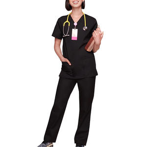 Conjunto de Uniforme de Enfermera Personalizado para Mujer, Uniformes Médicos Duraderos, Fabricante OEM al por Mayor - Product Image 1