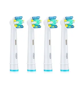 หัวแปรงสีฟันไฟฟ้าใช้ไหมขัดฟัน Oral-B พร้อมเทคโนโลยีเครื่องทำความสะอาดขนแปรงที่มีมุมสูงเพื่อการกำจัดคราบจุลินทรีย์ที่ลึก