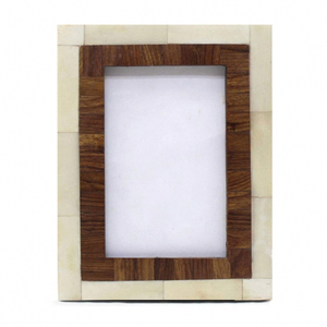 Premium Bone Inlay <b>Photo</b> <b>Album</b> <b>Set</b> - Customizable Wood Picture Frames & Memory Keepsake Boxes - Product Image 1