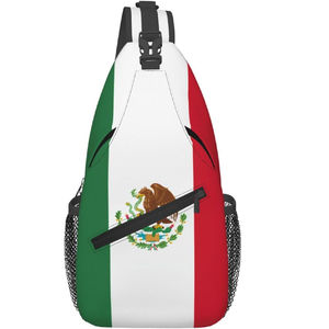 Wholesale Flag Design Sling Backpack One Shoulder Crossbody Chest Bag for Travel Sports Soccer Fans Daily Use Bags - Product Image 6