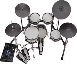 NEW Rolands V-Stick TD-50K2 5-teiliges elektronisches Schlagzeug-Set mit Rack, KD-140 Kick Pad