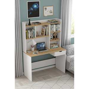 Bureau d'ordinateur Harmony Rafl Beyaz ekmeceli alma Masas Cadiz Model - Product Image 2