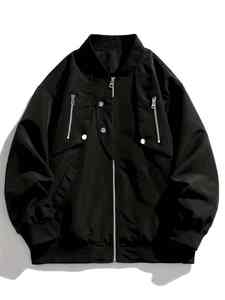 แจ็คเก็ตบอมเบอร์สำหรับผู้ชายขนาดใหญ่พิเศษแจ็คเก็ตบอมเบอร์ใหม่ล่าสุดน้ำหนักเบา - Product Image 6