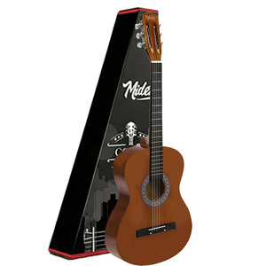 4/4 YELLOW Classical Guitar with Adjustable Truss Rod Spruce <b>Top</b> Complete Beginner Set Soft Gig Bag | Midex CG-270YLW - Product Image 1