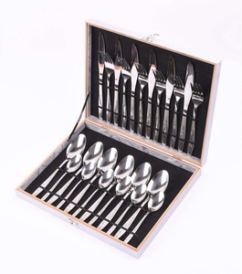 ชุดช้อนทองเหลืองแบบทำด้วยมือเซตช้อนทองเหลือง100% สำหรับห้องครัวและช้อนรับประทานอาหารบนโต๊ะและชุดพื้นบ้านโลโก้ตามสั่ง - Product Image 3