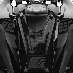 Adesivo Personalizzato 3D per Serbatoio Moto BMW F 850 GS 2021-23 in Finitura Triple Black - Product Image 1