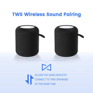 Digitalome SPA-113 5W <b>Portable</b> for Bluetooth <b>Speaker</b> Black <b>with</b> RGB LED Lighting and Battery Operated <b>Microphone</b> for Home Use - Product Image 5