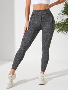 Leggings de Cintura Alta para Mujer, Pantalones de Yoga con Control de Abdomen para Entrenamiento, Correr, Leggings Deportivos para Mujer, Talla Grande - Product Image 4