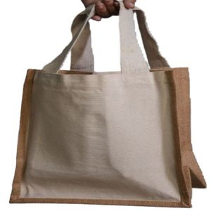 Sac fourre-tout en toile de calicot biologique écologique, logo personnalisé, sac d'épicerie réutilisable, faible MOQ, coton recyclé, promotionnel, sérigraphie - Product Image 6