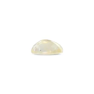 Zafiro Amarillo Natural Facetado (Pukhraj) - 4.4 Quilates, Corte Ovalado de 1.5 mm, 8 mm x 1 mm, Gema Suelta - Product Image 2