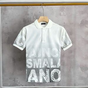 T-shirt polo pour homme-Tissu extensible confortable avec une excellente absorption de la sueur pour une coupe décontractée et respirante - Product Image 2